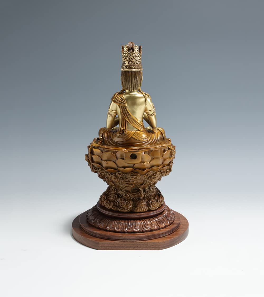 大日如来 (真言宗) 銅製 仏像 置物 ◇仏壇用のご本尊仏像、銅器仏像